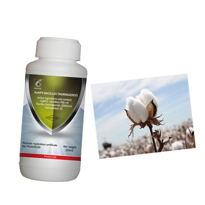 Cotton Tobacco Pepper Pests Insects Killer Organic Pesticide 10 million PIB/mL HaNPV 2000IU/mL Bt 